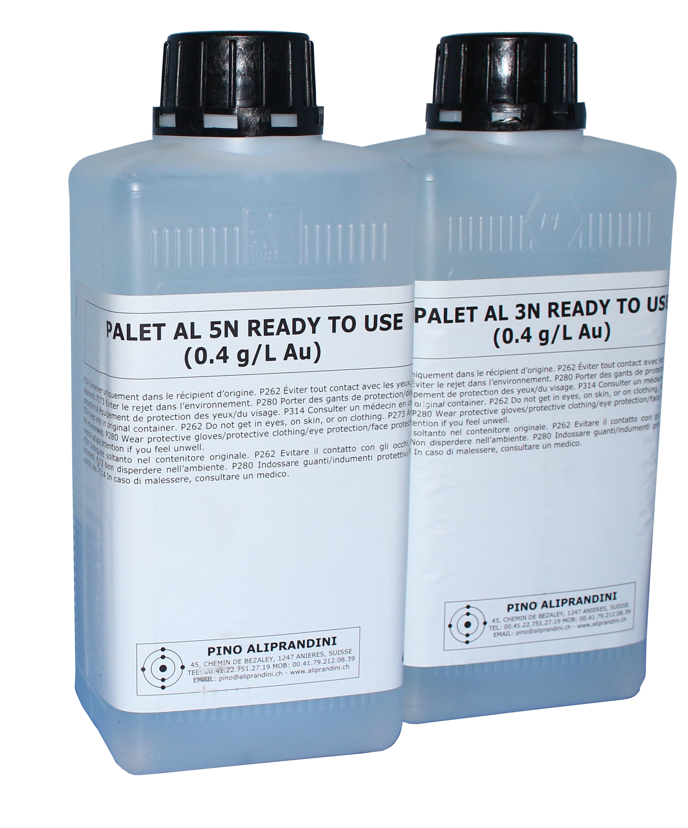 Электролит золочения PALET AL 5N (0.4г/л) Au (0092A-5N) (+)