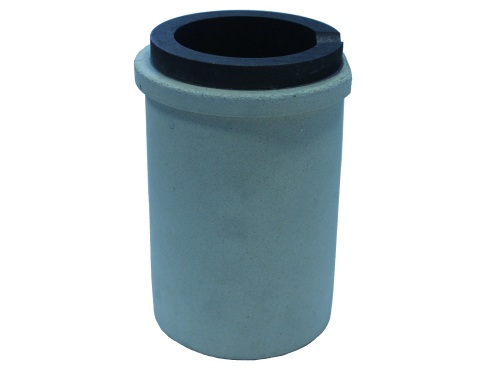 Тигель керамографитовый CEIA F3/ТМ200 D.82/72/42 h=140 без отв. OPT 01CCF000120-NL